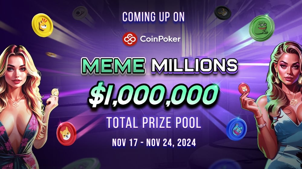 CoinPoker komt met nieuwe Meme Millions toernooi serie